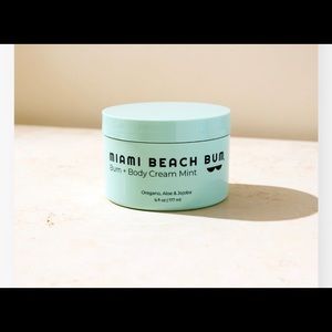NEW Miami Beach Bum and Body Cream in Mint